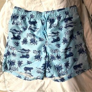 Blue shorts